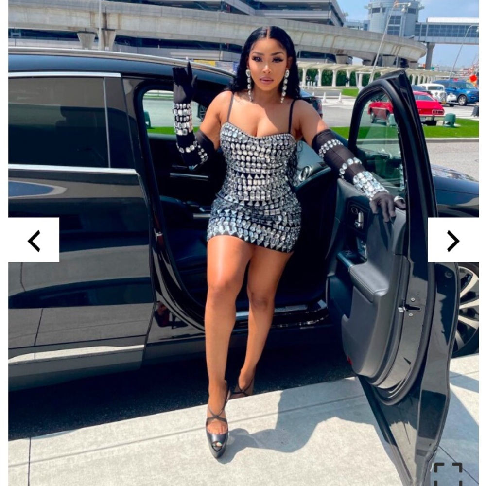 COPY - Body Con Bling Mini Dress